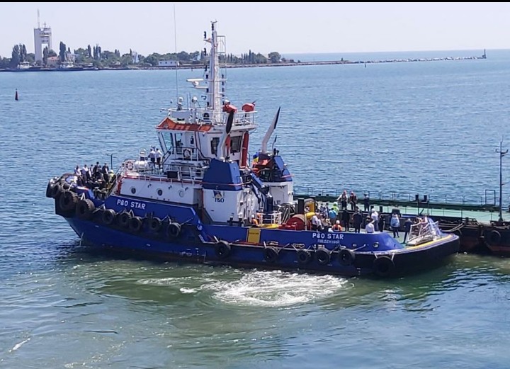 Президент проінспектував в Одесі держпорт "Южний"